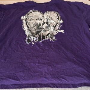 Purple Graphic Short Sleeve Tee